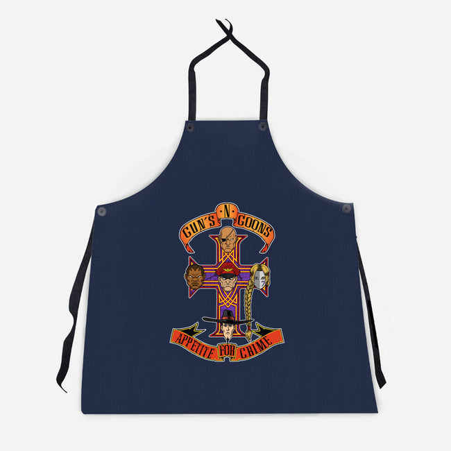 Appetite For Crime-Unisex-Kitchen-Apron-joerawks