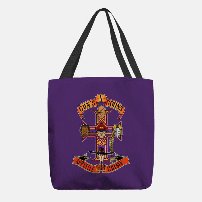 Appetite For Crime-None-Basic Tote-Bag-joerawks