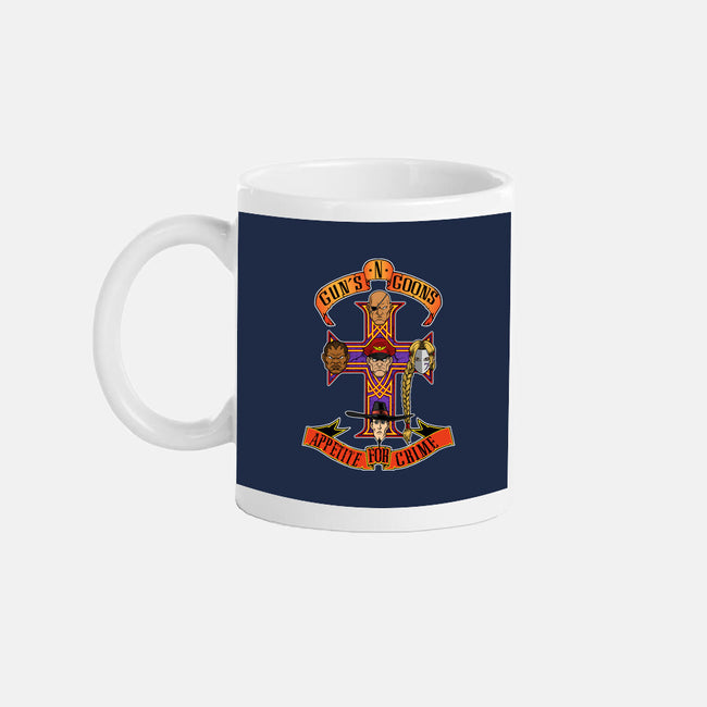 Appetite For Crime-None-Mug-Drinkware-joerawks
