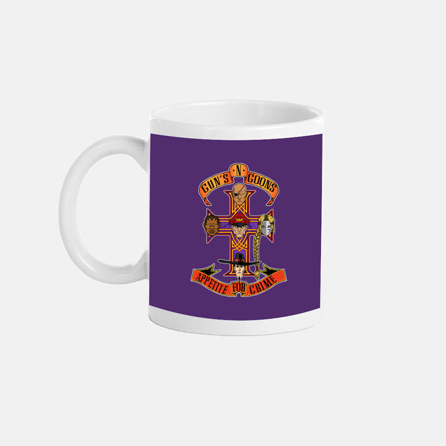 Appetite For Crime-None-Mug-Drinkware-joerawks