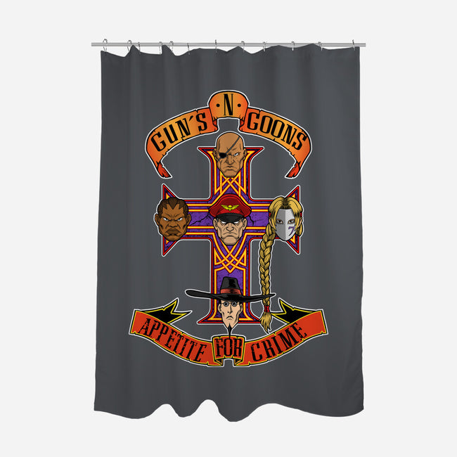 Appetite For Crime-None-Polyester-Shower Curtain-joerawks
