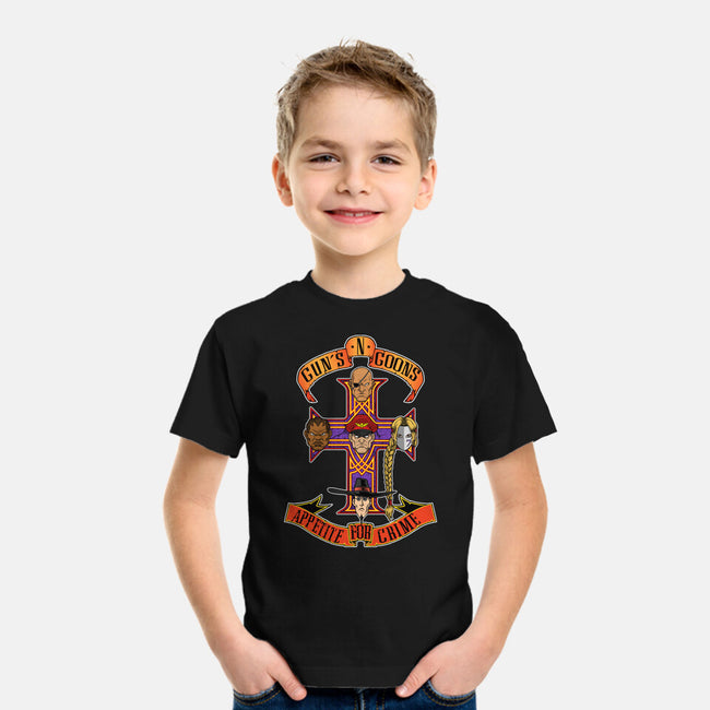 Appetite For Crime-Youth-Basic-Tee-joerawks