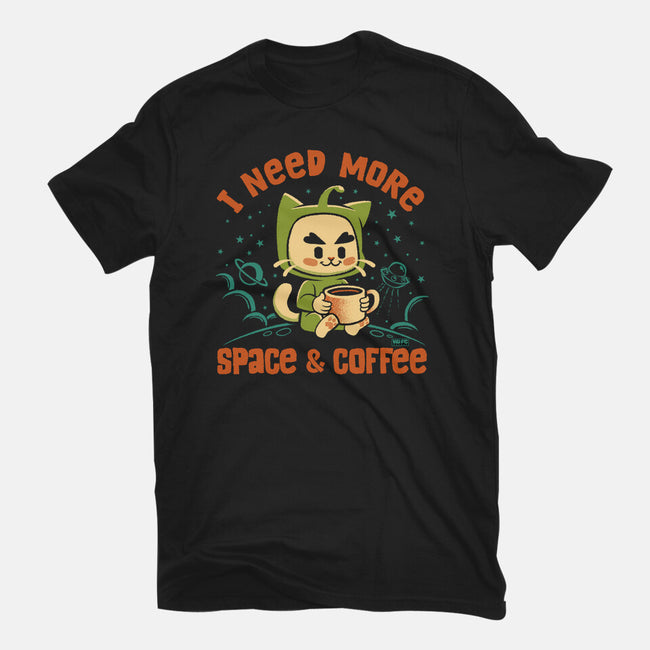 I Need More Space & Coffee-Youth-Basic-Tee-worlddominationforcats