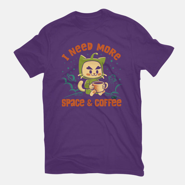 I Need More Space & Coffee-Mens-Basic-Tee-worlddominationforcats