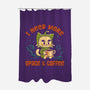 I Need More Space & Coffee-None-Polyester-Shower Curtain-worlddominationforcats
