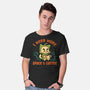 I Need More Space & Coffee-Mens-Basic-Tee-worlddominationforcats