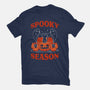 Spooky Season Cats-Mens-Heavyweight-Tee-tobefonseca