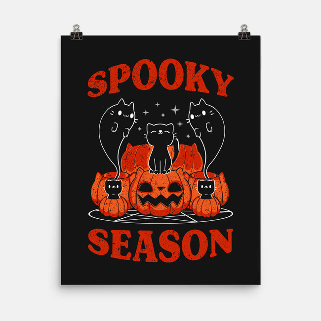 Spooky Season Cats-None-Matte-Poster-tobefonseca