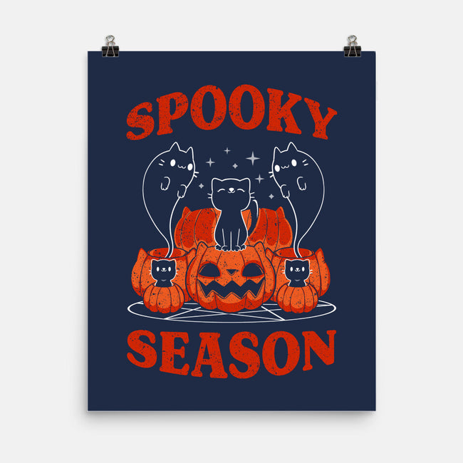 Spooky Season Cats-None-Matte-Poster-tobefonseca