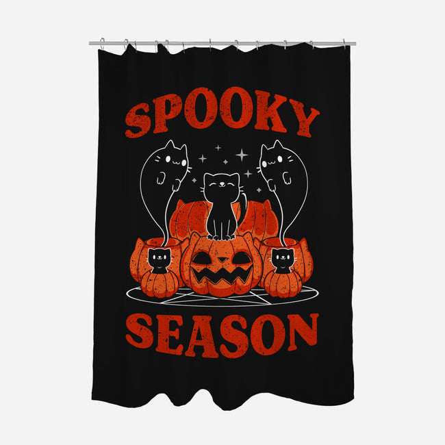 Spooky Season Cats-None-Polyester-Shower Curtain-tobefonseca