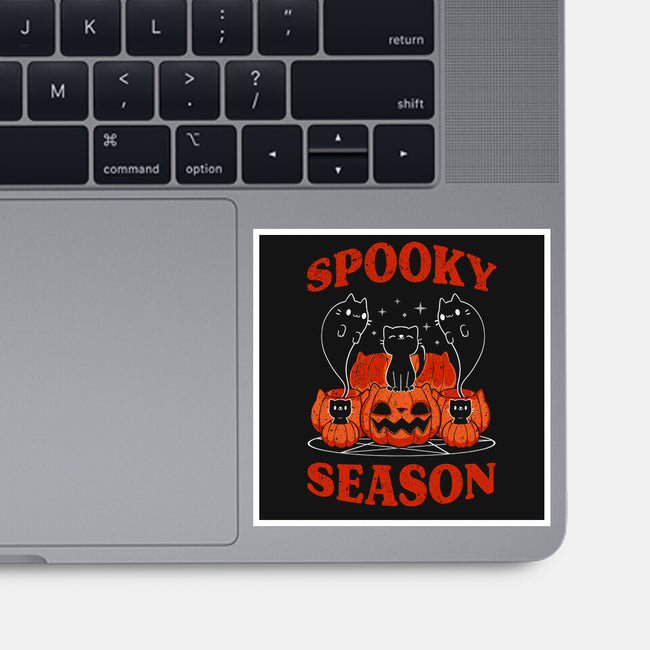 Spooky Season Cats-None-Glossy-Sticker-tobefonseca