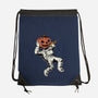 Trick Or Treat Astronaut Halloween-None-Drawstring-Bag-tobefonseca