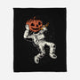 Trick Or Treat Astronaut Halloween-None-Fleece-Blanket-tobefonseca