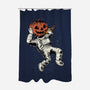 Trick Or Treat Astronaut Halloween-None-Polyester-Shower Curtain-tobefonseca