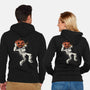 Trick Or Treat Astronaut Halloween-Unisex-Zip-Up-Sweatshirt-tobefonseca