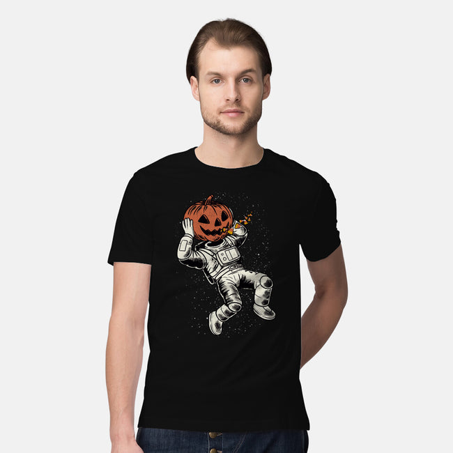 Trick Or Treat Astronaut Halloween-Mens-Premium-Tee-tobefonseca