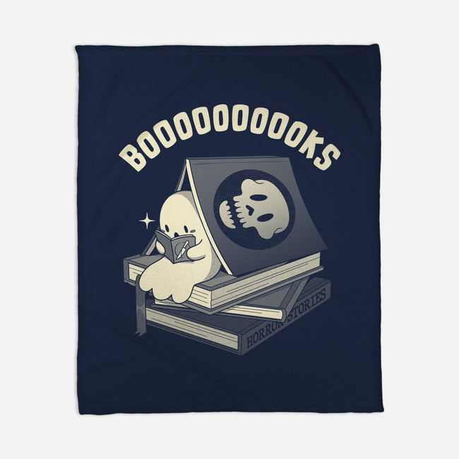 Ghostly Booooks-None-Fleece-Blanket-tobefonseca