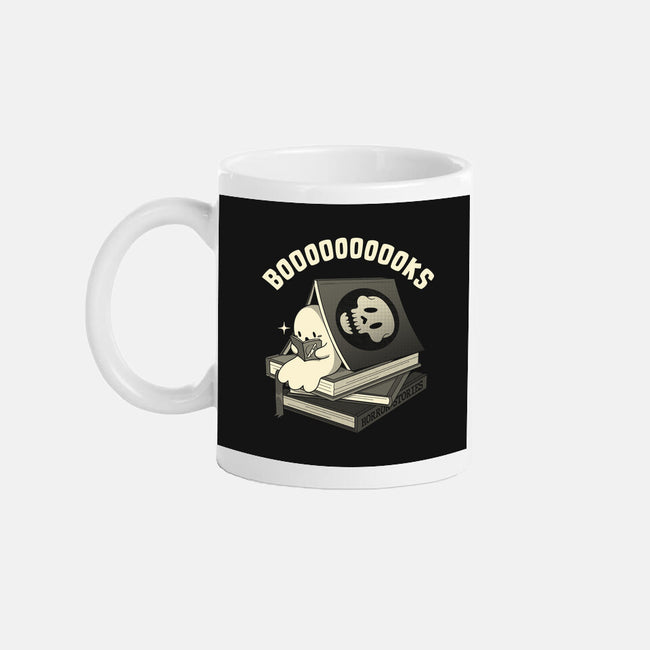 Ghostly Booooks-None-Mug-Drinkware-tobefonseca