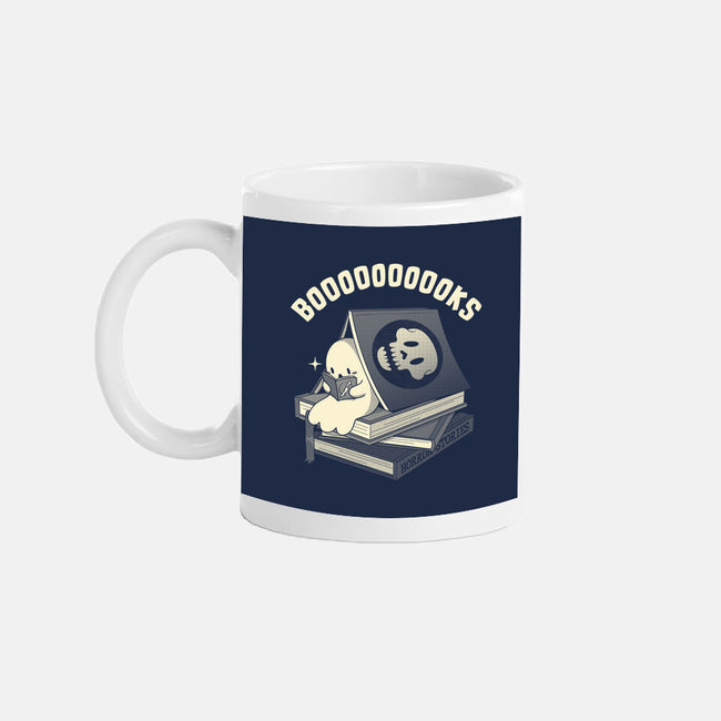 Ghostly Booooks-None-Mug-Drinkware-tobefonseca