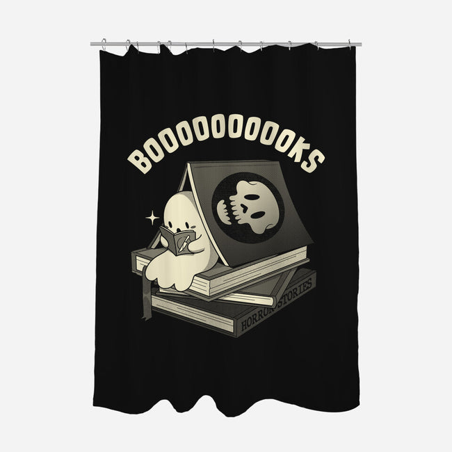Ghostly Booooks-None-Polyester-Shower Curtain-tobefonseca