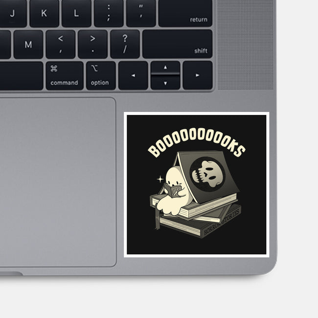 Ghostly Booooks-None-Glossy-Sticker-tobefonseca