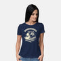 Ghostly Booooks-Womens-Basic-Tee-tobefonseca