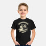 Ghostly Booooks-Youth-Basic-Tee-tobefonseca