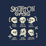 Skeleton Gang-Womens-V-Neck-Tee-tobefonseca
