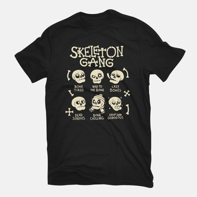 Skeleton Gang-Womens-Basic-Tee-tobefonseca