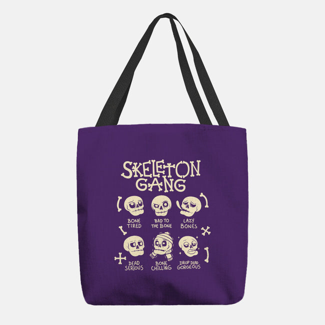 Skeleton Gang-None-Basic Tote-Bag-tobefonseca