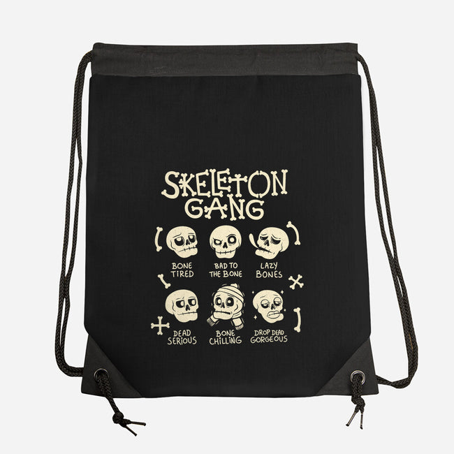 Skeleton Gang-None-Drawstring-Bag-tobefonseca