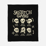 Skeleton Gang-None-Fleece-Blanket-tobefonseca