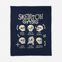 Skeleton Gang-None-Fleece-Blanket-tobefonseca