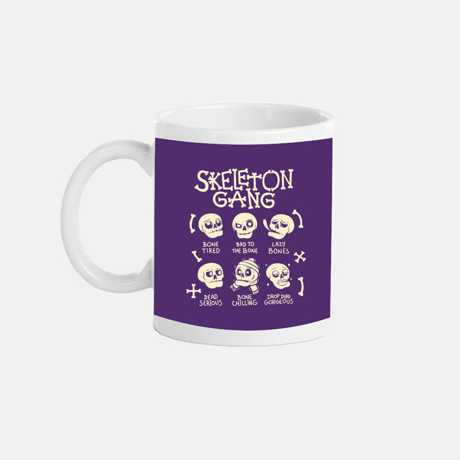 Skeleton Gang-None-Mug-Drinkware-tobefonseca