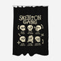 Skeleton Gang-None-Polyester-Shower Curtain-tobefonseca
