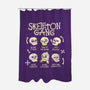 Skeleton Gang-None-Polyester-Shower Curtain-tobefonseca