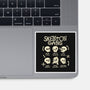 Skeleton Gang-None-Glossy-Sticker-tobefonseca