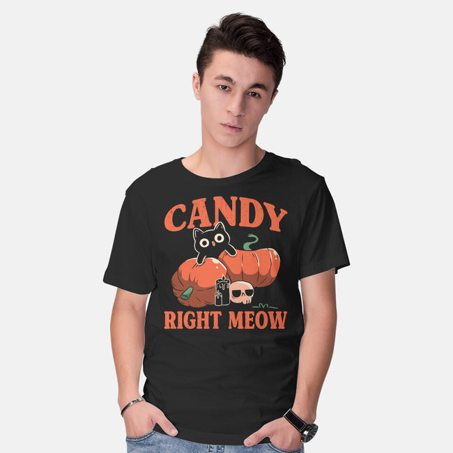 Candy Right Meow-Mens-Basic-Tee-tobefonseca