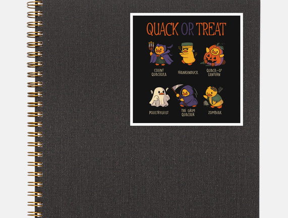 Quack Or Treat