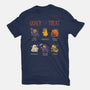Quack Or Treat-Unisex-Basic-Tee-tobefonseca