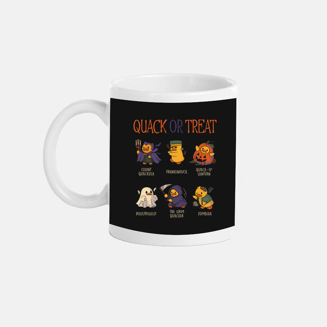 Quack Or Treat-None-Mug-Drinkware-tobefonseca