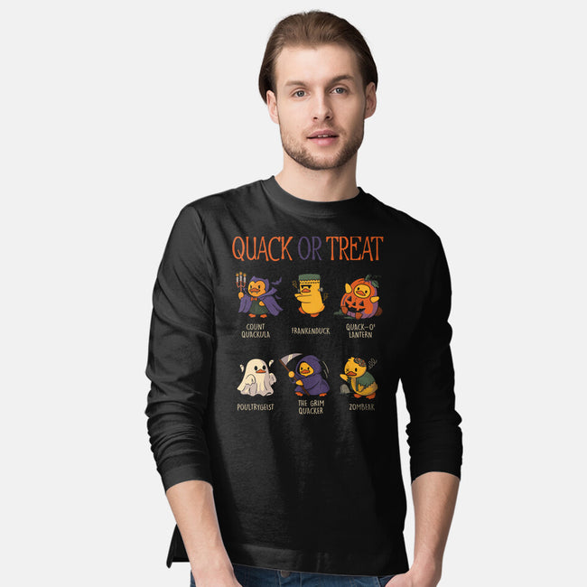 Quack Or Treat-Mens-Long Sleeved-Tee-tobefonseca