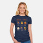 Quack Or Treat-Womens-Fitted-Tee-tobefonseca
