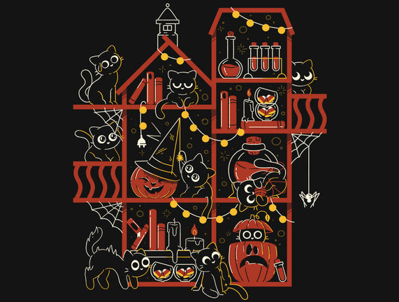 Happy Meoween Black Cat Halloween