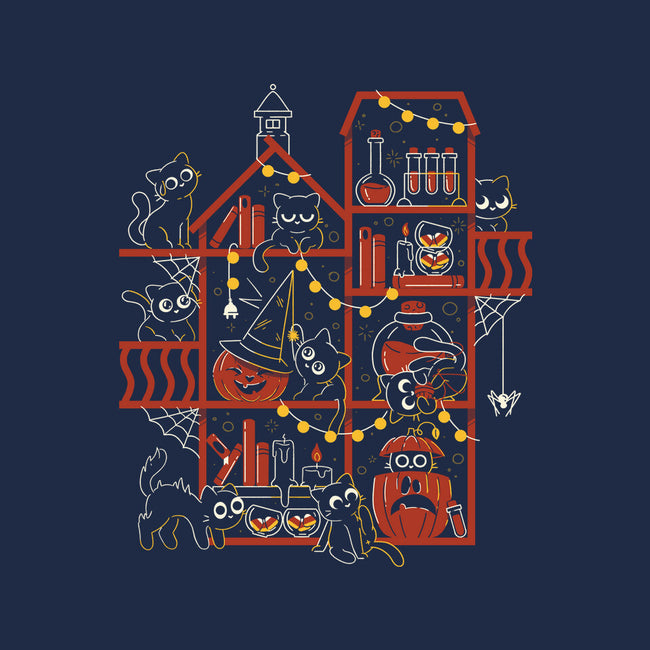 Happy Meoween Black Cat Halloween-Youth-Basic-Tee-tobefonseca