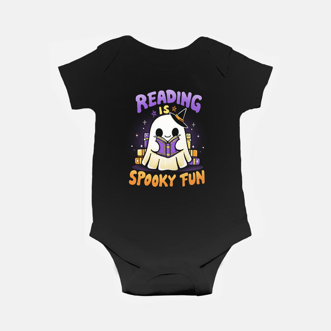 Reading Is Spooky Fun-Baby-Basic-Onesie-Vallina84