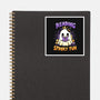 Reading Is Spooky Fun-None-Glossy-Sticker-Vallina84