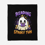 Reading Is Spooky Fun-None-Fleece-Blanket-Vallina84