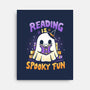 Reading Is Spooky Fun-None-Stretched-Canvas-Vallina84