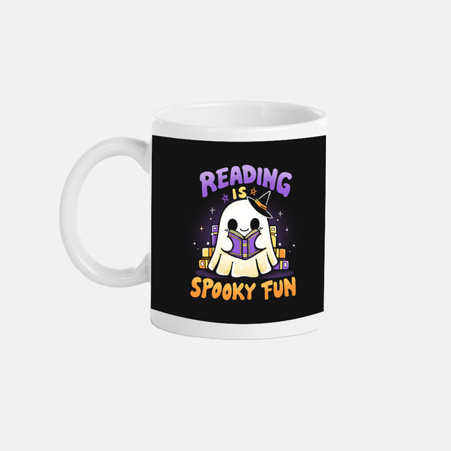 Reading Is Spooky Fun-None-Mug-Drinkware-Vallina84